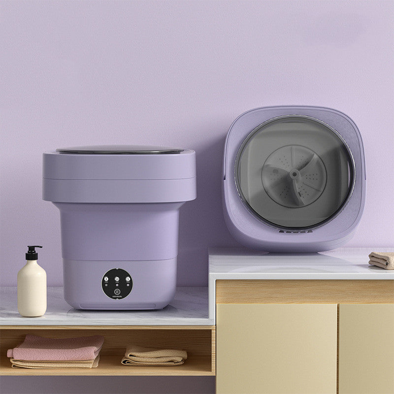 Mini Drum Folding Washer for Intimates & Travel Use