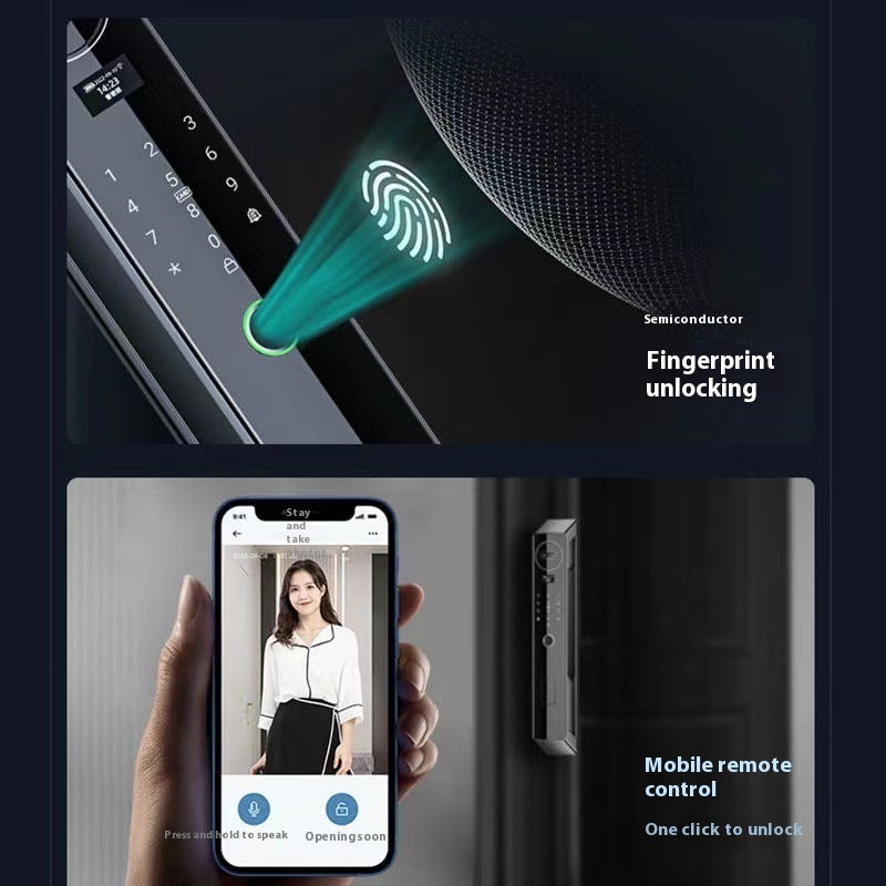 3D Face Recognition  Fingerprint Door Lock