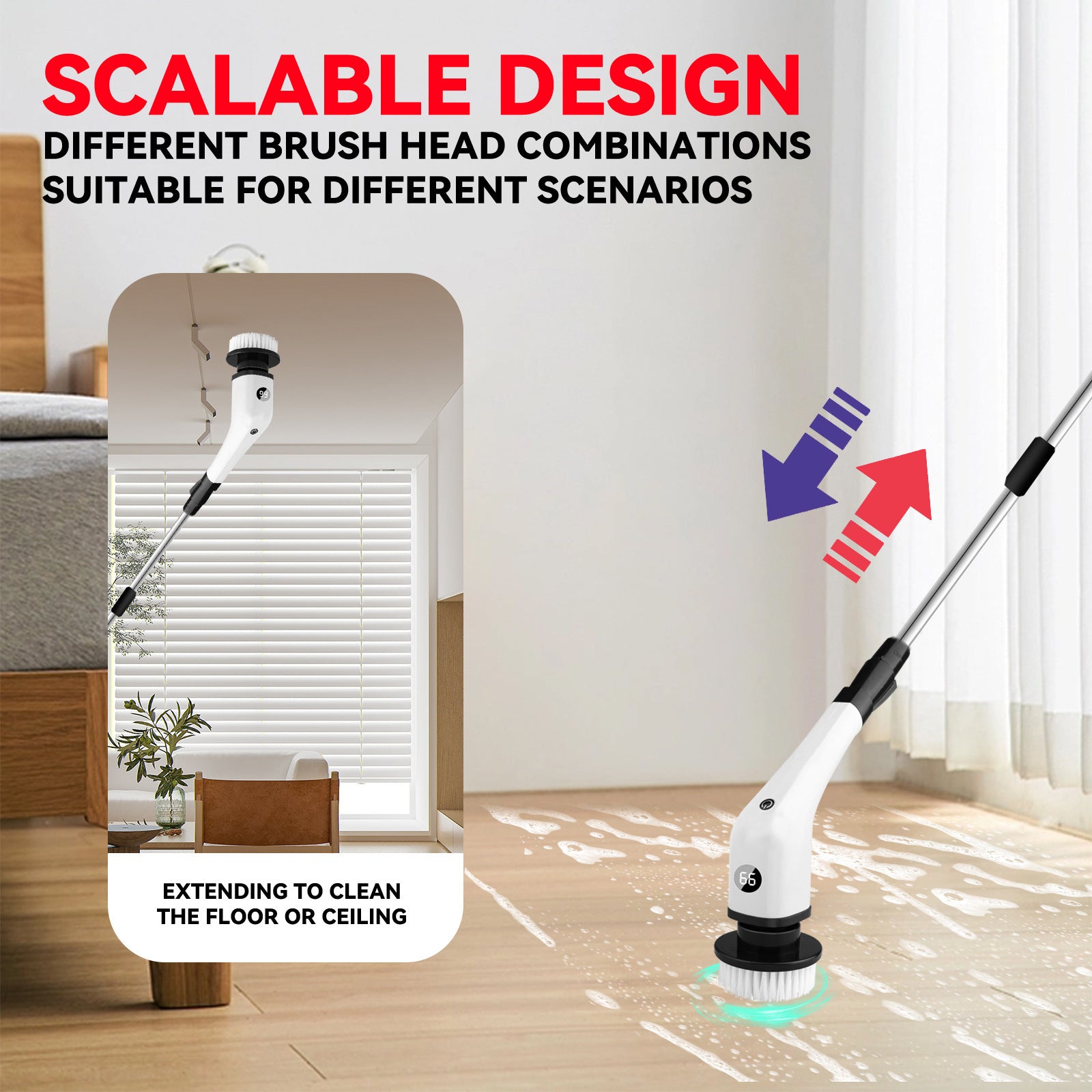 Household Electric Cleaning Brush