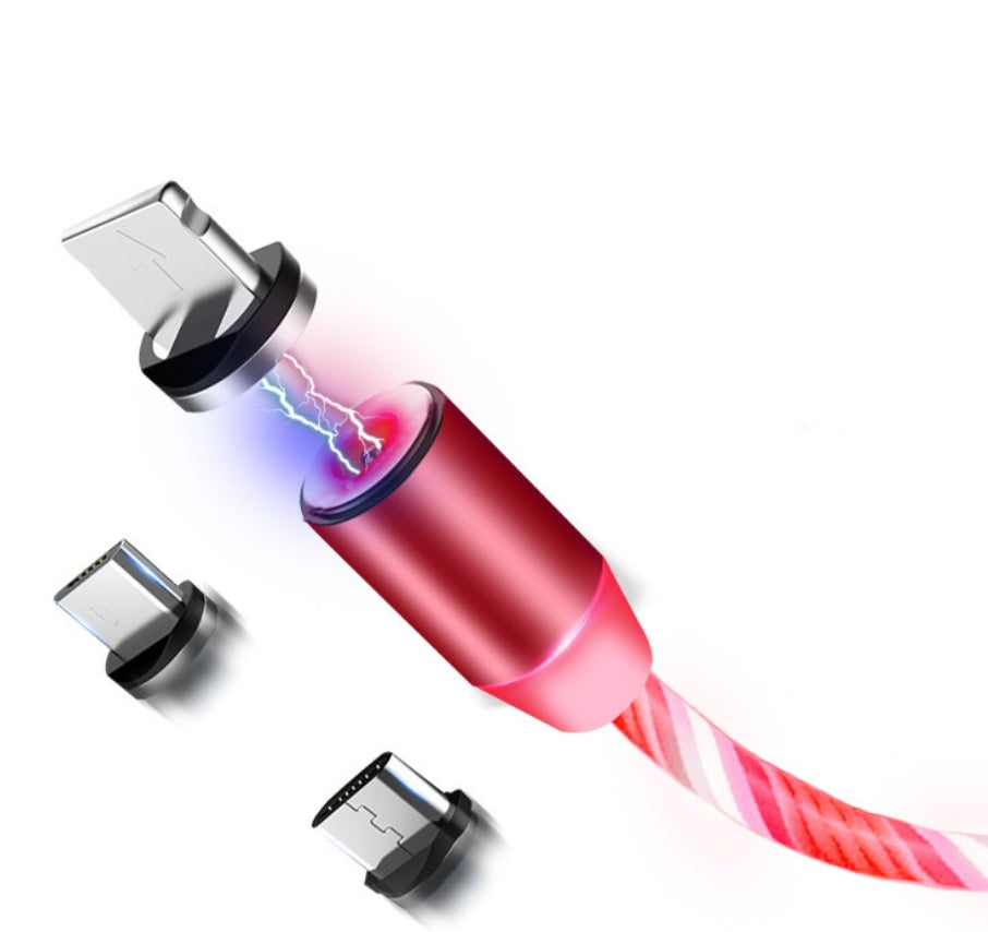 Flowing Light Magnetic Data Cable