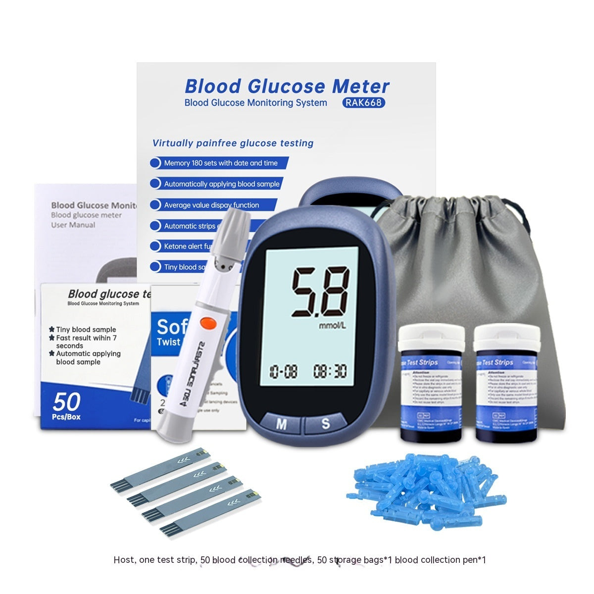 Household  Blood Glucose Measuring Device