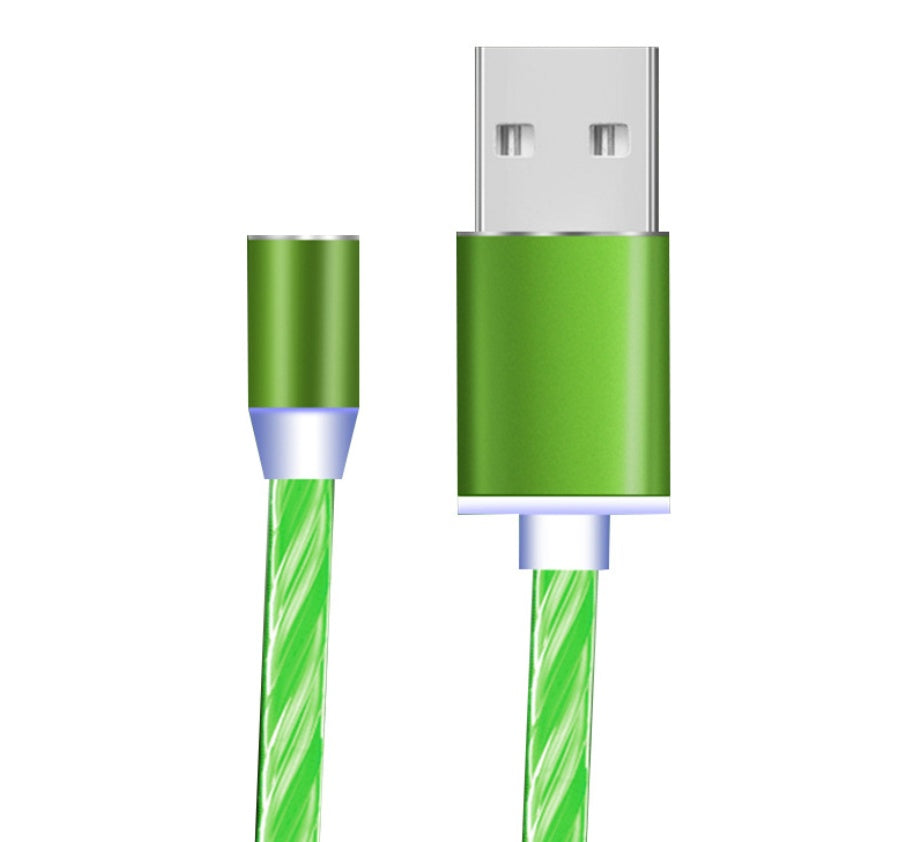 Flowing Light Magnetic Data Cable