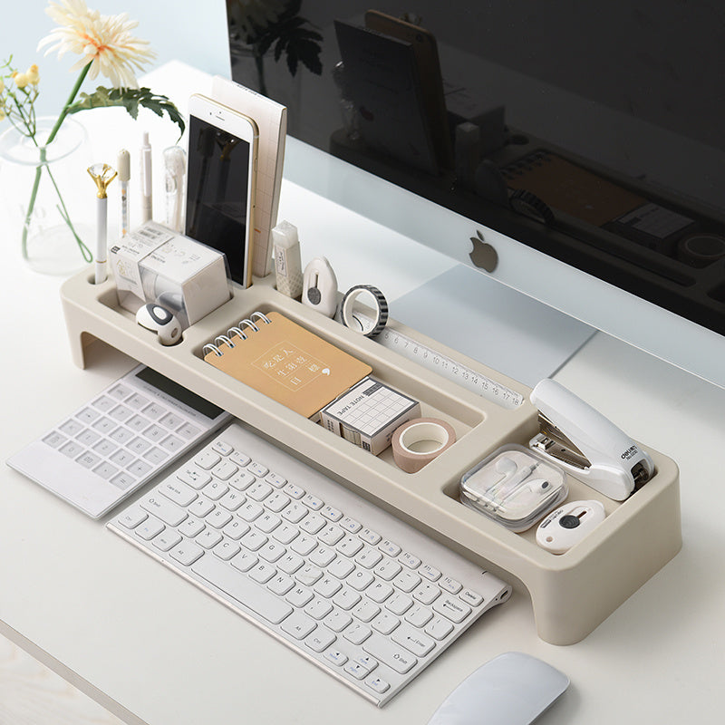 Multifunctional keyboard plastic shelf