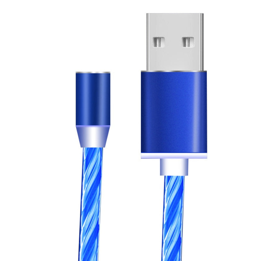 Flowing Light Magnetic Data Cable