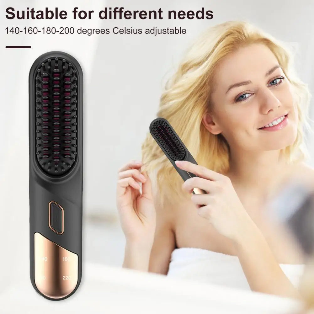 Silk Wave 2-in-1 Straightener Brush