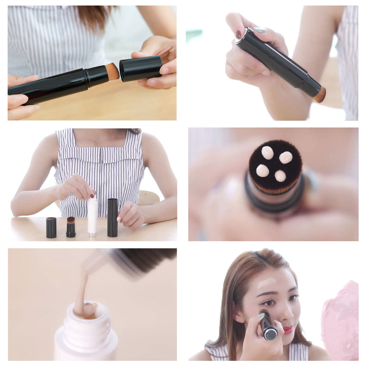 Portable Makeup Brush