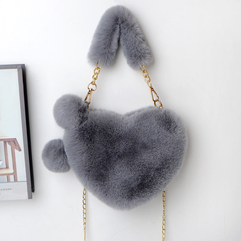 Soft Plush Love Handbags