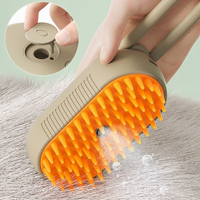 PetGlow Grooming Brush for Cats and Dogs