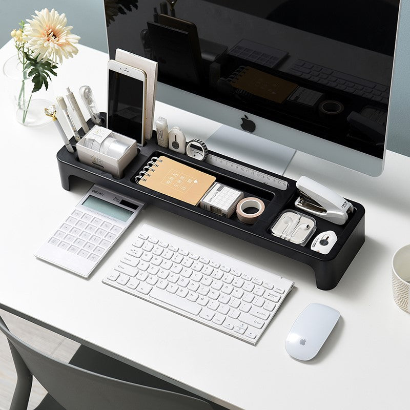 Multifunctional keyboard plastic shelf