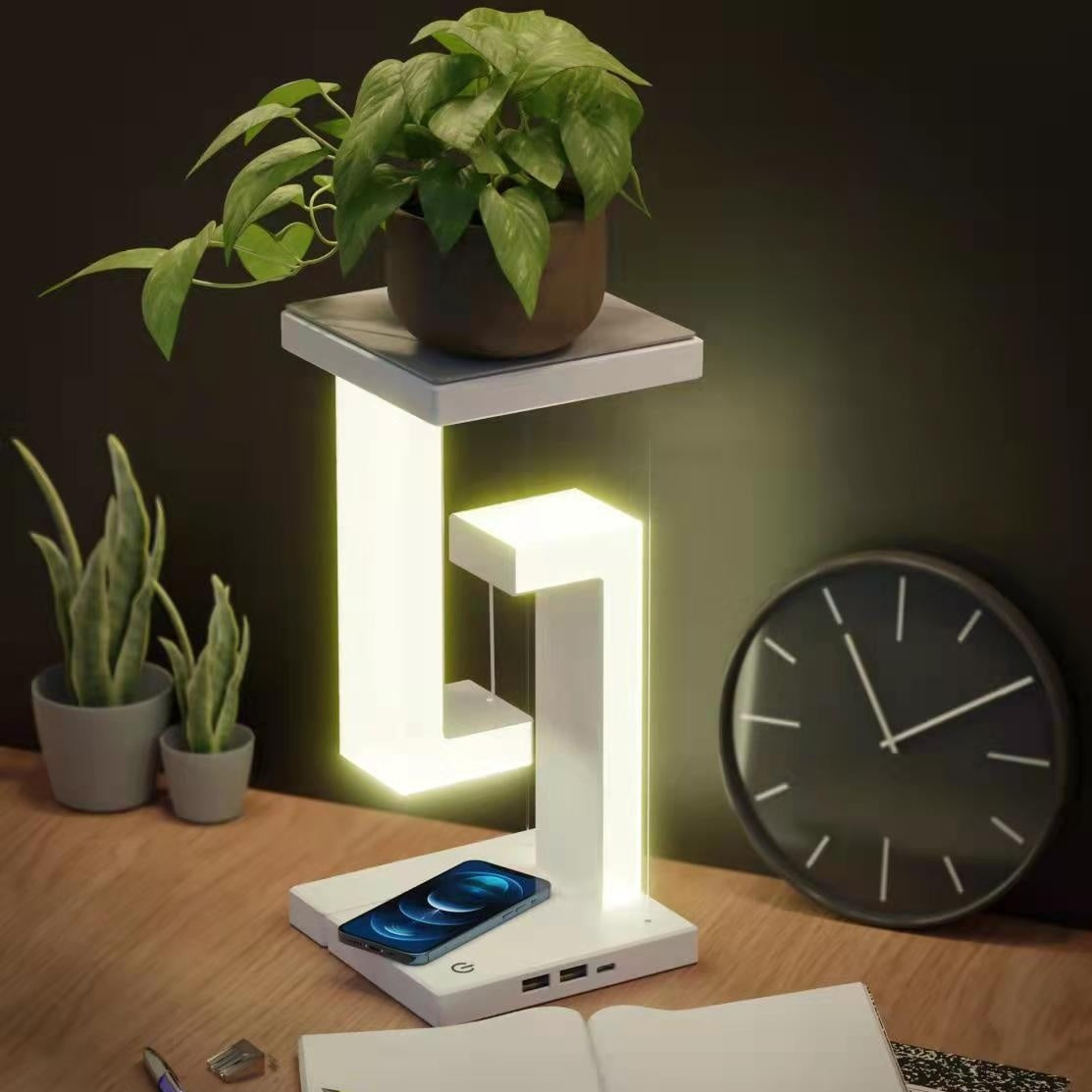 Floating Balance Lamp with Wireless Charging