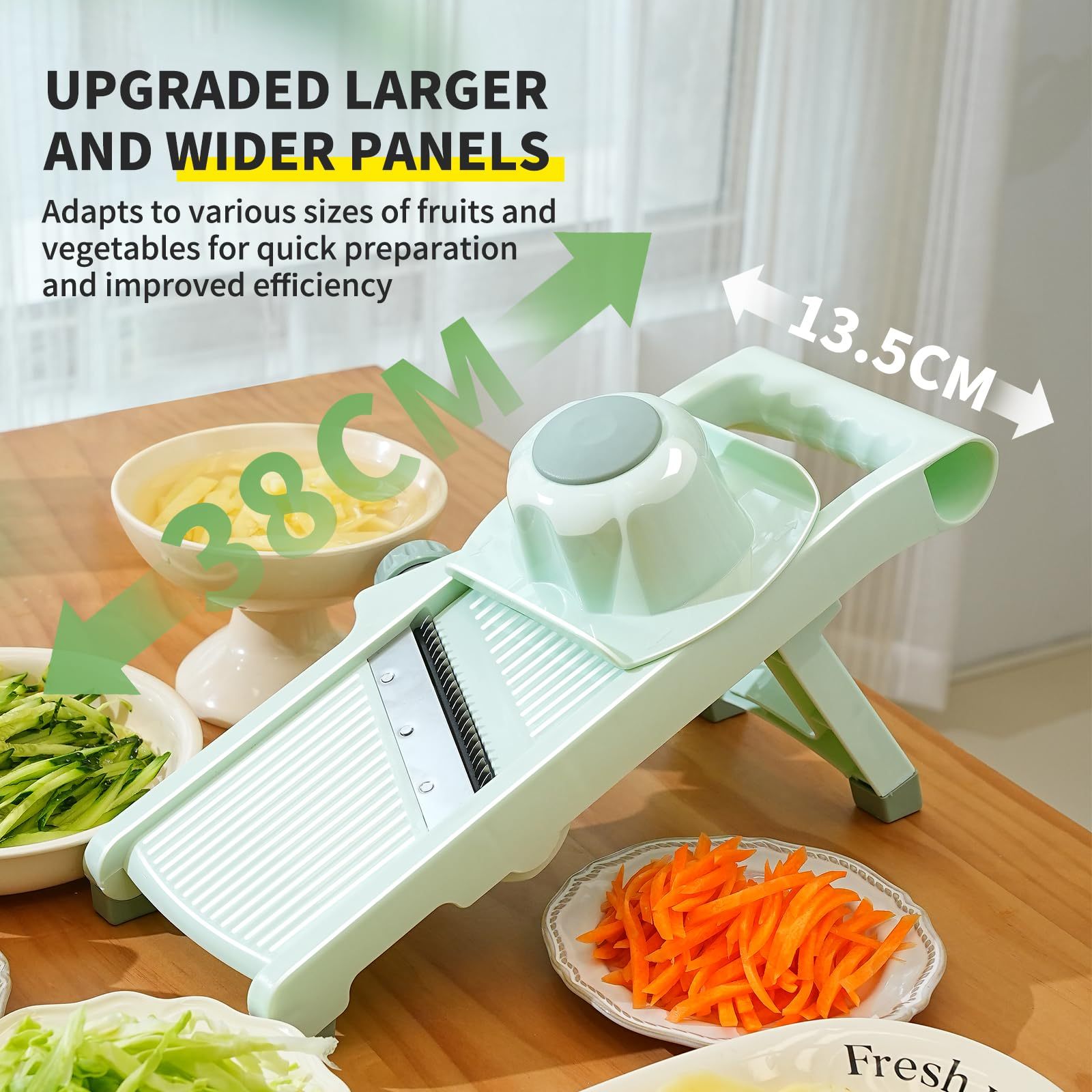 Multifunctional Vegetable Cutting Potato Slicer, Shredder