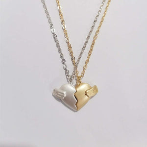 Love Heart-Broken Magnetic Necklace