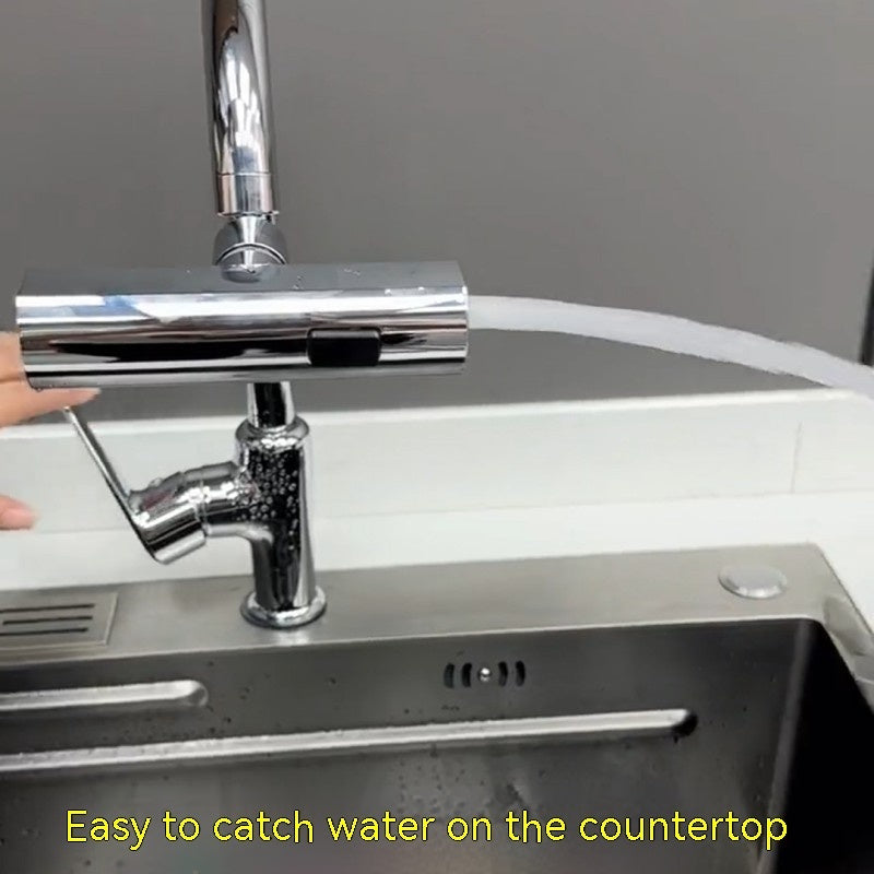 Kitchen Faucet Rotating  Waterfall Outlet