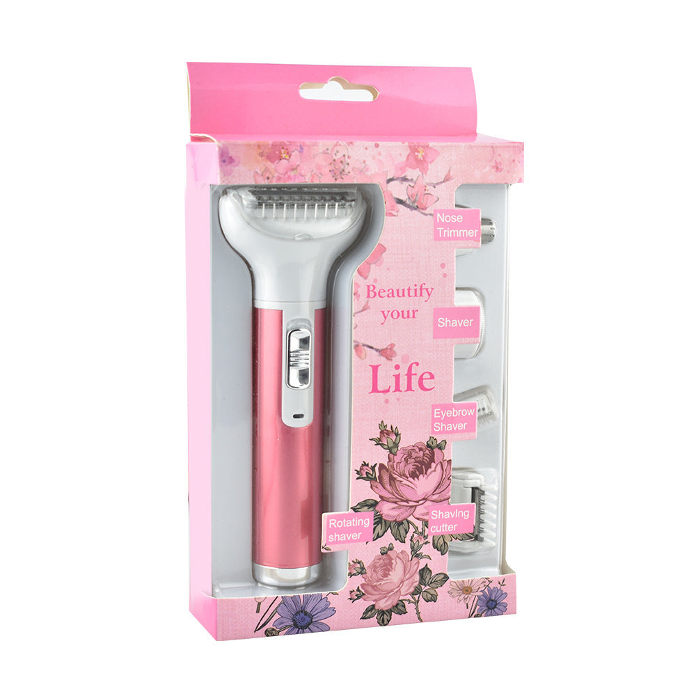 Multifunctional lady shaver