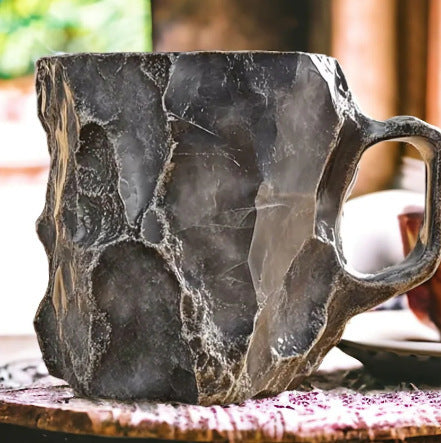 400ml Resin Mineral Crystal Coffee Mug with Handle