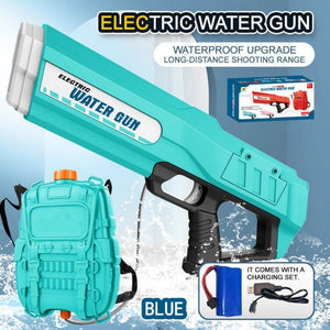 Electric Firing Water Gun with Backpack