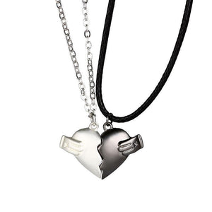 Love Heart-Broken Magnetic Necklace