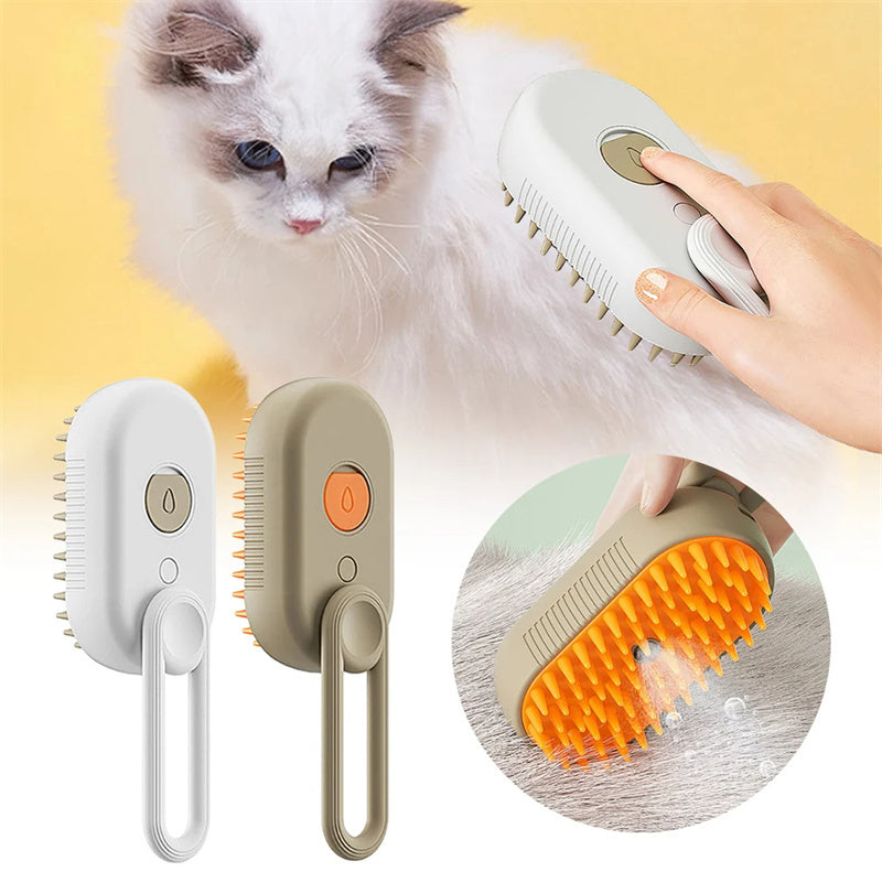 PetGlow Grooming Brush for Cats and Dogs