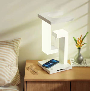 Floating Balance Lamp with Wireless Charging