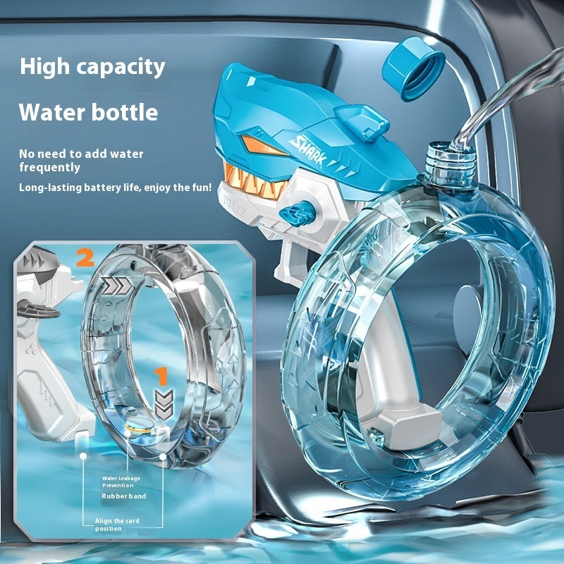 Electric Water Gun Shark Toy