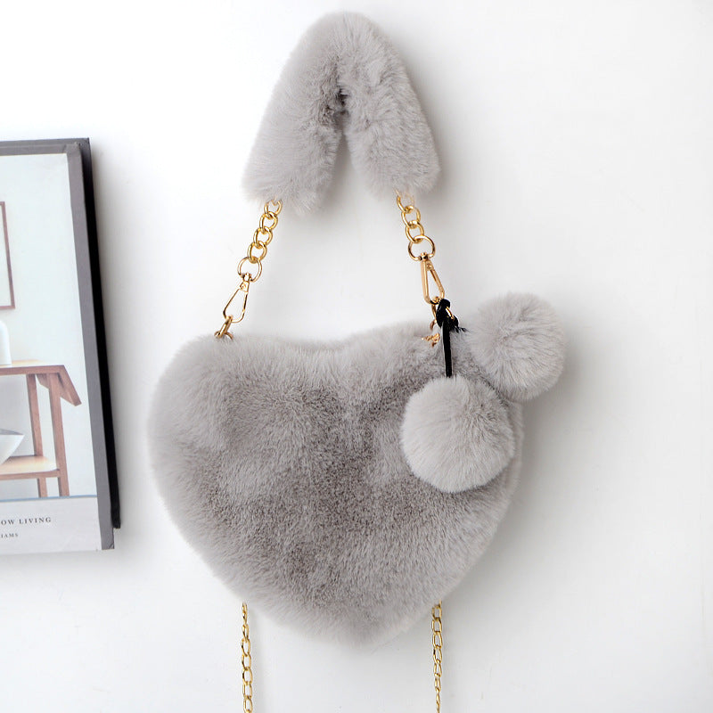 Soft Plush Love Handbags