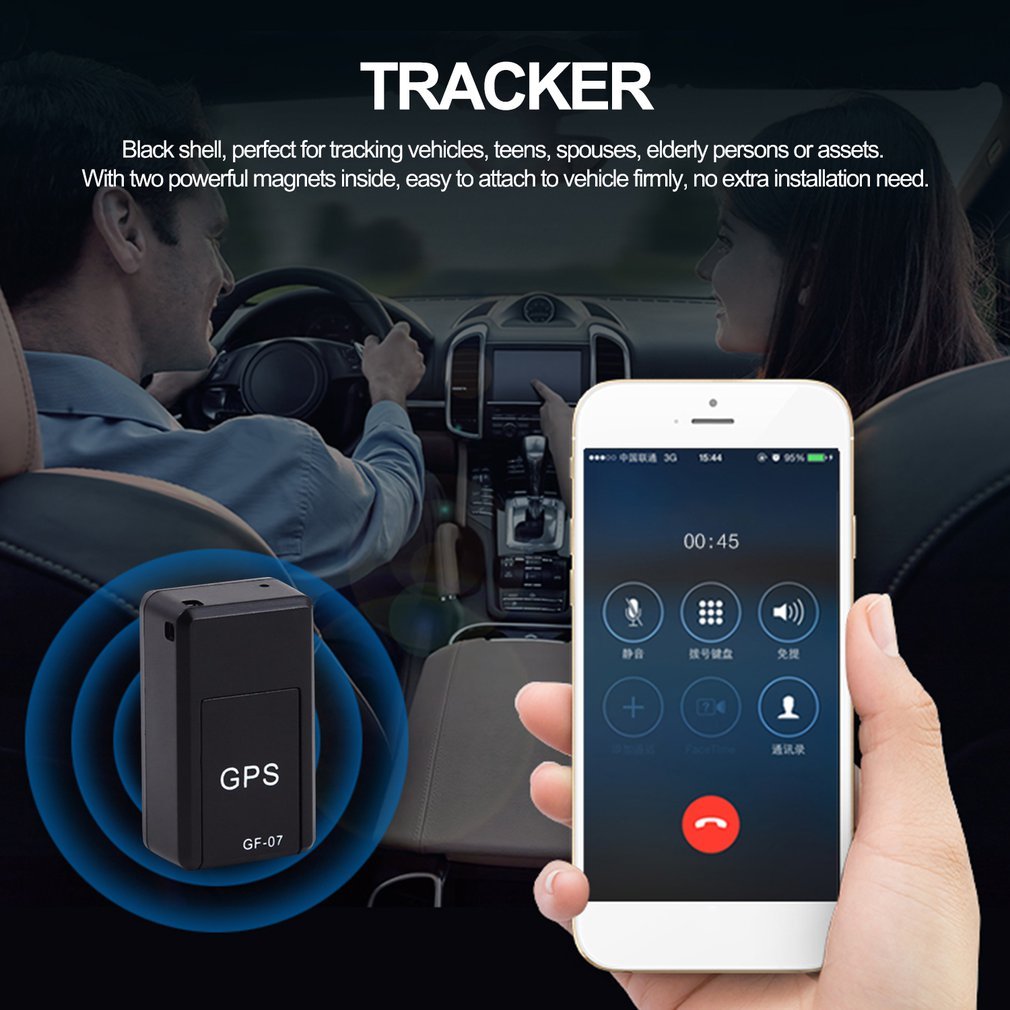 Mini Magnetic GPS Car Tracker