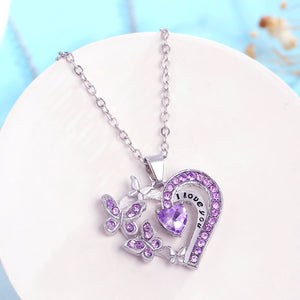 Ins Butterfly Love Necklace