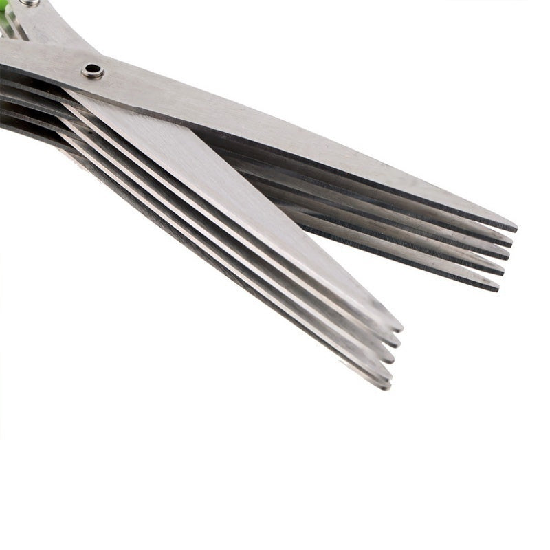 Multifunctional  Green Onion Scissors Stainless Steel