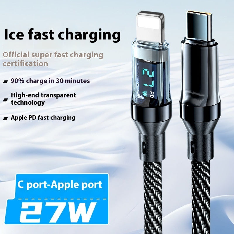 Digital Display Super Fast Charge Data Cable