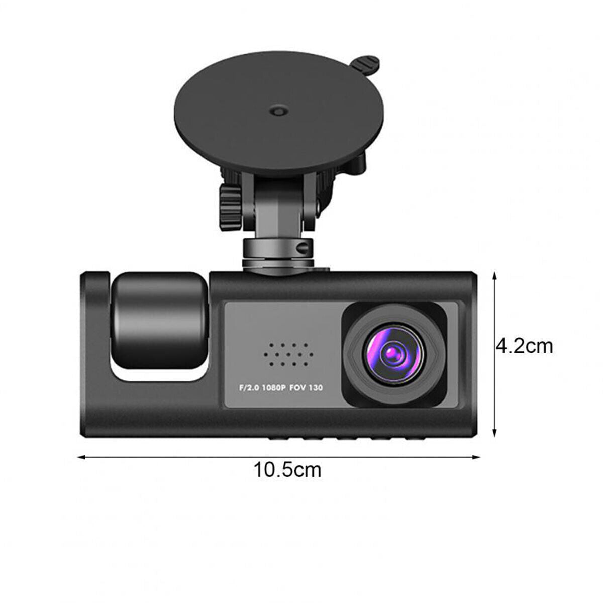 1080P DVR Front And Rear Camera Video Recorder