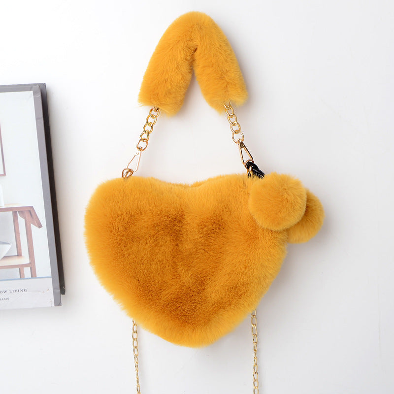 Soft Plush Love Handbags