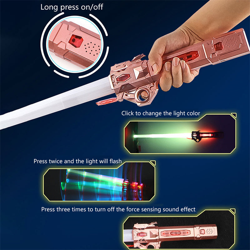 7 Colors RGB Laser Sword Toy for Kids