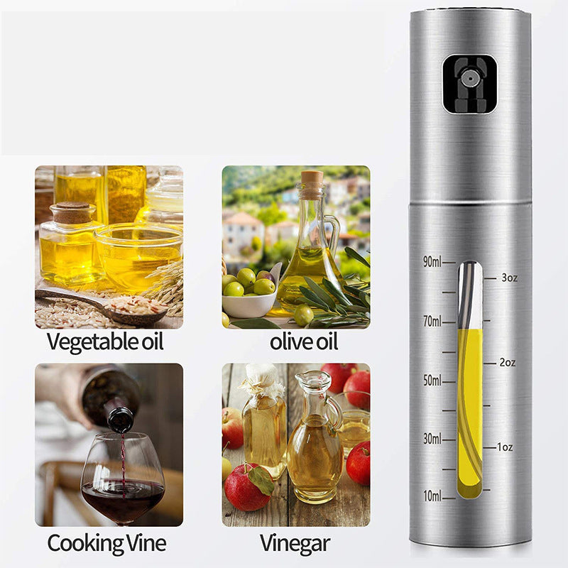 Stainless Steel Oil Spray Can (Household)