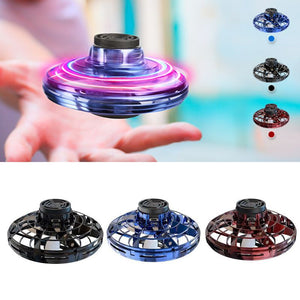 Mini LED UFO Spinner Toy