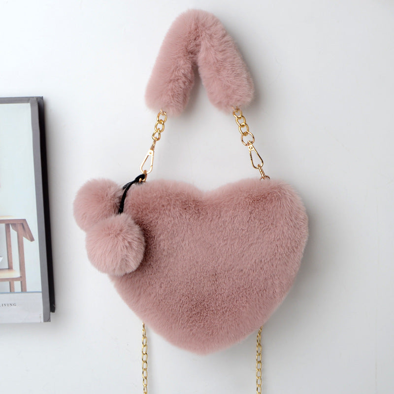 Soft Plush Love Handbags