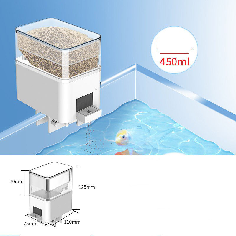 Automatic Fish Feeding Machine with WiFi