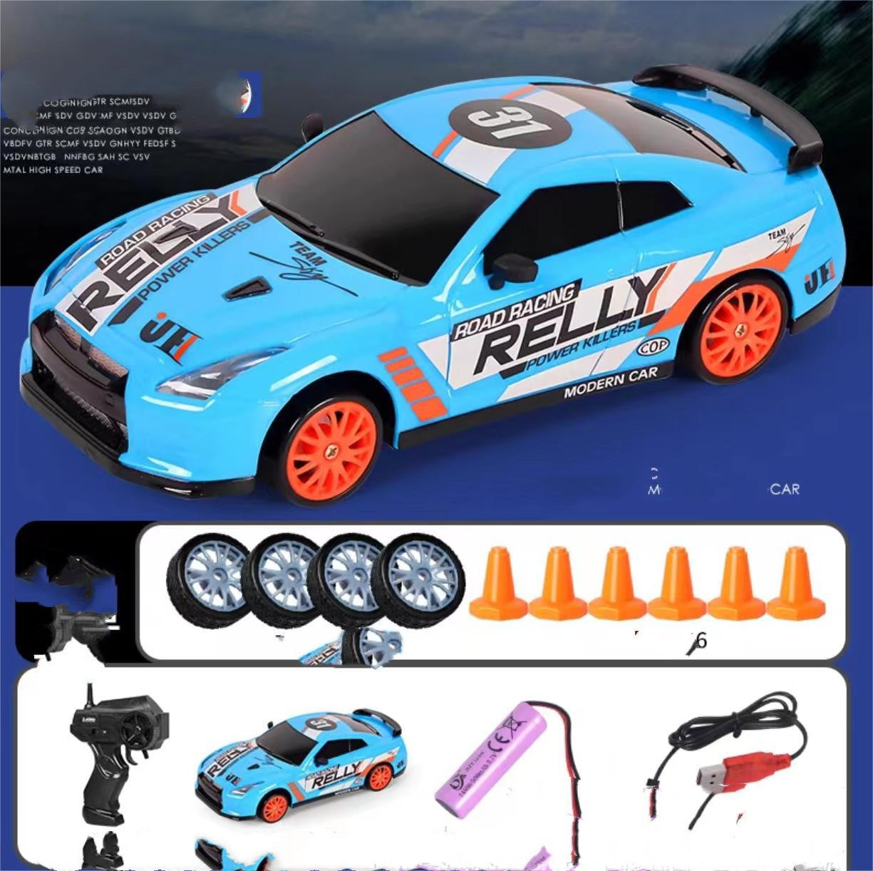 Turbo Drift GTR – Remote Control Racing Car