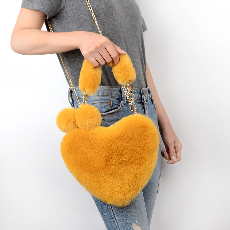 Soft Plush Love Handbags