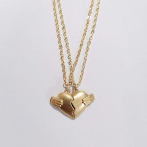 Love Heart-Broken Magnetic Necklace