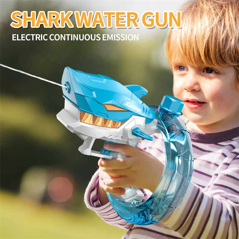 Electric Water Gun Shark Toy