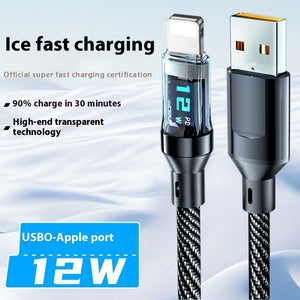 Digital Display Super Fast Charge Data Cable