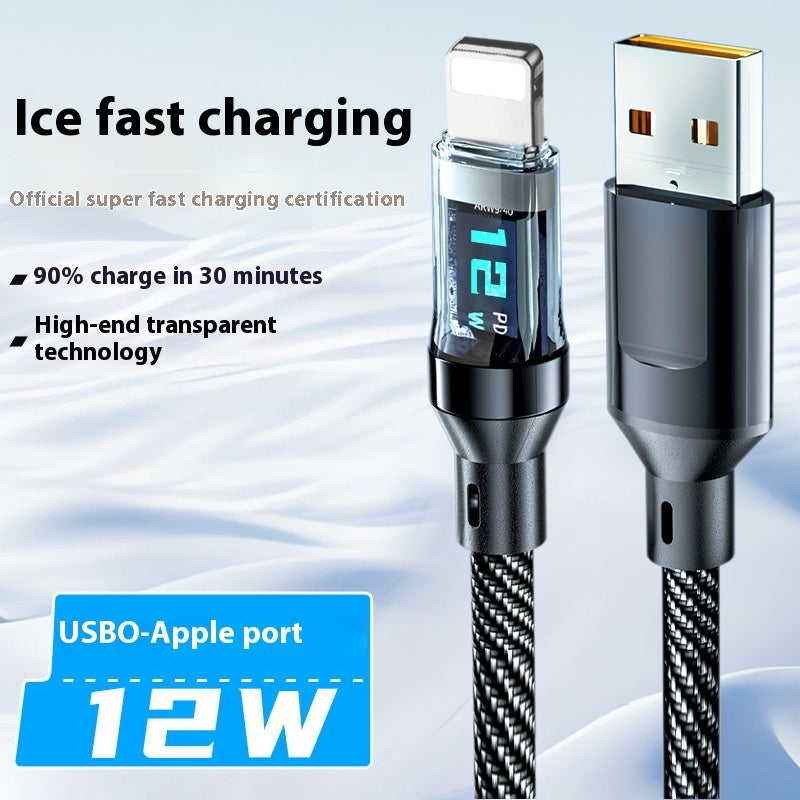 Digital Display Super Fast Charge Data Cable