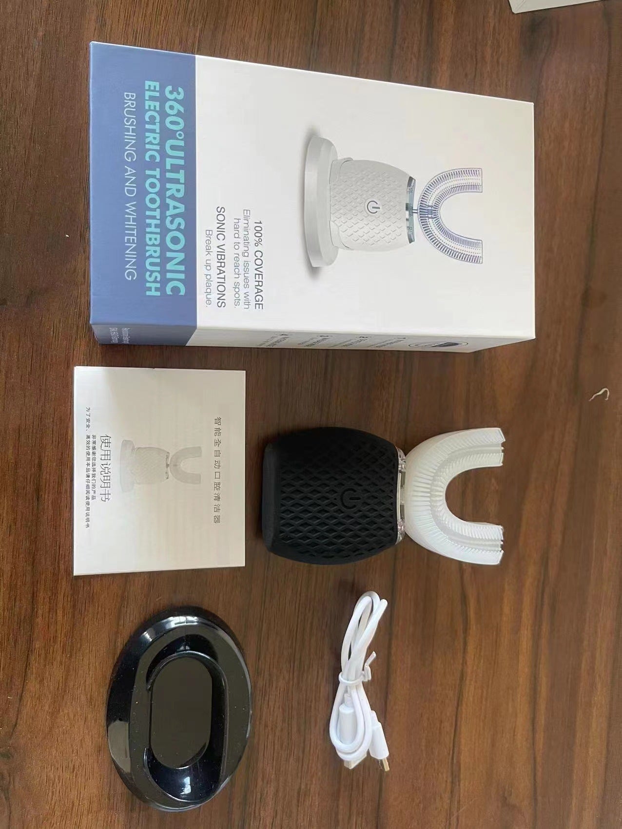 Automatic Electric Ultrasonic Toothbrush