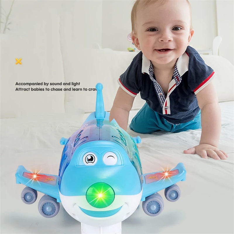 360 Rotating Electric Plane For Kids