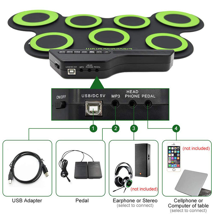 Portable Electric Drum