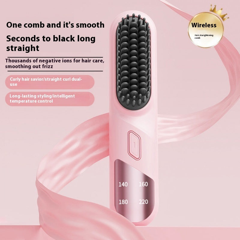 Silk Wave 2-in-1 Straightener Brush