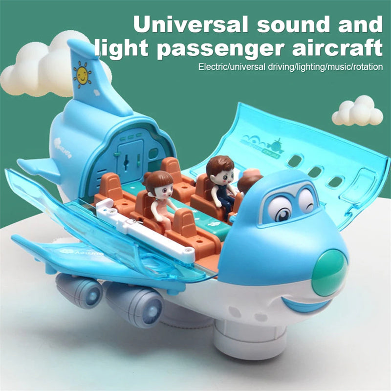 360 Rotating Electric Plane For Kids