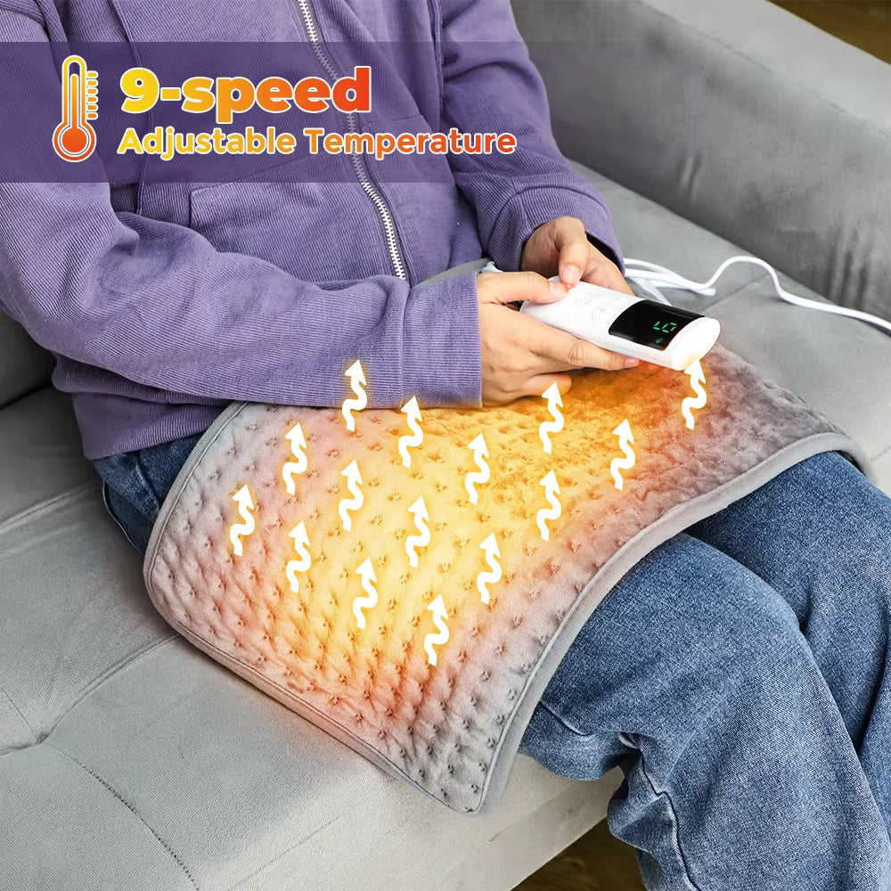 Electric Heating Pad Blanket with Timer