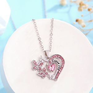 Ins Butterfly Love Necklace