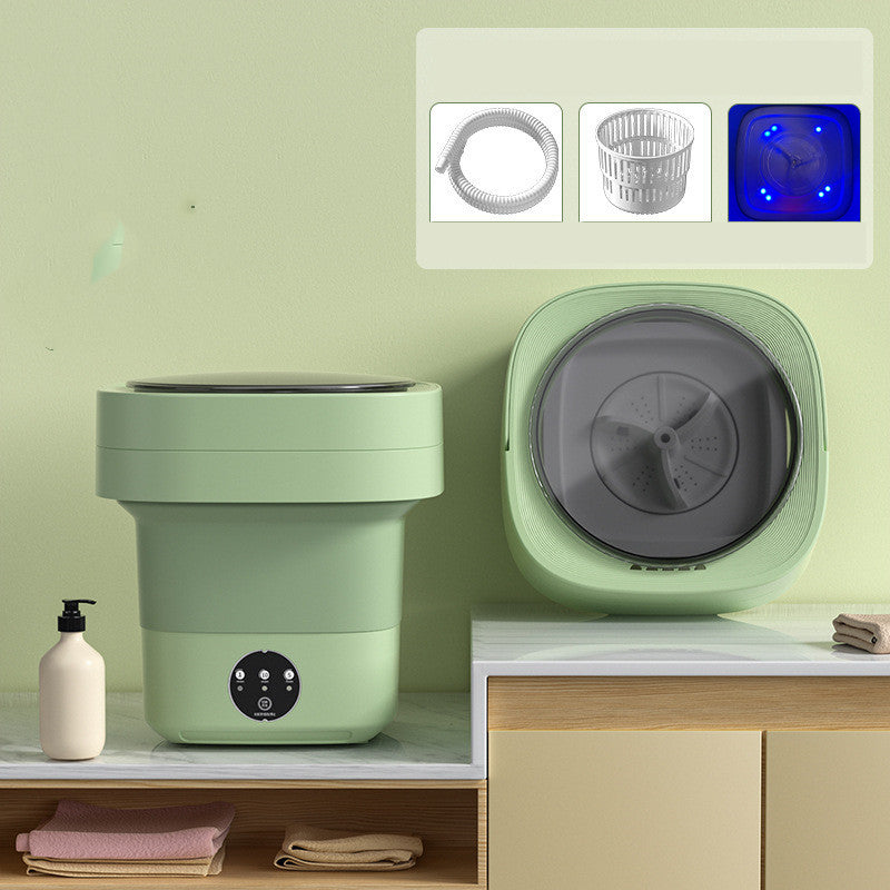 Mini Drum Folding Washer for Intimates & Travel Use